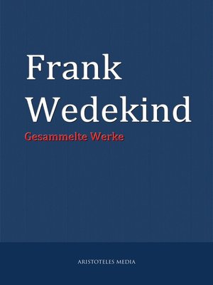 cover image of Frank Wedekind